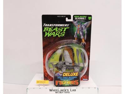 Silverbolt 100% Complete Deluxe Transformers Beast Wars 1997 Hasbro Figure