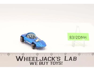 Silhouette Blue Hot Wheels 1968 Mattel Vintage Redline RL