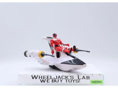 Time Force Deluxe Jet Timeranger Power Rangers 2000 Bandai Vehicle WORKS!