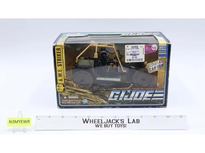 A.W.E. Striker W/ Night Fox Officer GI Joe POC 2010 Hasbro NEW MISB SEALED