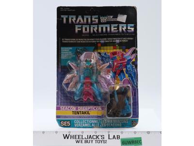 Tentakil G1 Transformers 1987 Hasbro Bradley Vintage Action Figure NEW SEALED
