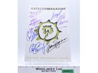 Gatecon Magazine 5th Anniversary 2004 Stargate CAST SIGNED 14 Autographs