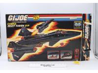 Cobra Night Raven S3P W/Strato-Viper Complete W/Box & Insert GI Joe 1986 Hasbro
