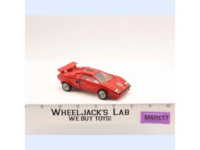 Sideswipe Lamborghini 1985 G1 Transformers Vintage Hasbro Action Figure