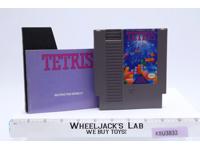 Tetris w/ Instruction Manual Nintendo Entertainment System NES 1989 Tested
