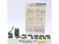 Mortar Defense Unit 100% Complete GI Joe 1984 Hasbro Action Figure Playset