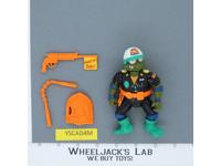 Make My Day Leo 100% Complete Teenage Mutant Ninja Turtle 1991 Vintage Playmates