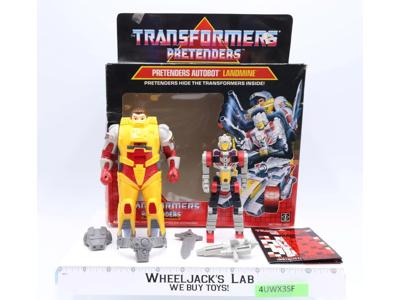 Pretender Landmine 100% Complete W/BOX 1988 G1 Transformers Vintage Figure