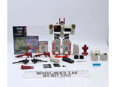 Metroplex RT Vintage 1985 G1 Transformers Hasbro Action Figure