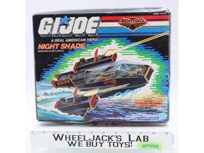 Night Shade GI Joe Night Force 1988 Hasbro Action Figure Vehicle NEW SEALED