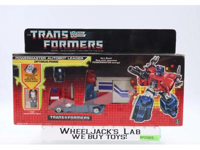Powermaster Optimus Prime 100% Complete W/Box & Insert 1988 G1 Transformers