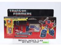 Powermaster Optimus Prime 100% Complete W/Box & Insert 1988 G1 Transformers