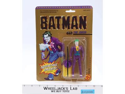 Batman The Joker Squirting Orchid DC Comics Super Heroes 1989 Toy Biz Figure NEW