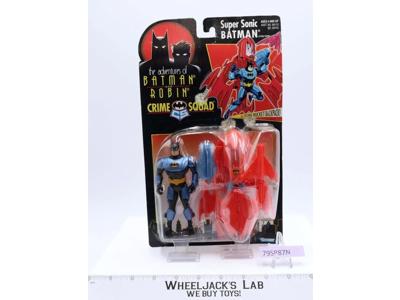 Super Sonic Batman The Adventures of Batman and Robin Crime Squad 1996 MOSC