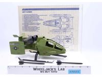 Sky Hawk 100% Complete 1984 G.I. Joe Hasbro Vintage Action Figure Vehicle