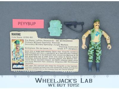 Gung Ho V1 100% Complete G.I. Joe 1983 Hasbro Vintage Figure