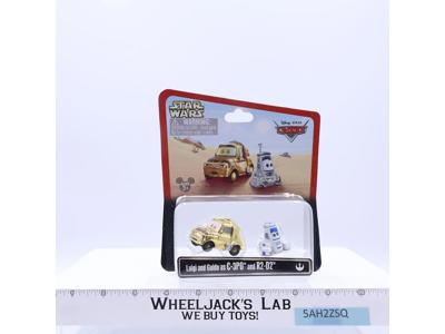 Disney Pixar Car Star Wars Luigi and Guido as C-3PO and R2-D2 2013 NEW SEALED