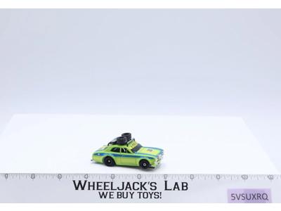 Aurora AFX Ford Escort Rally Car G-Plus HO Slot Car Vintage Green Blue 1976 #28