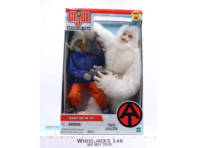 GI Joe Adventure Team Search for The Yeti 12" Action Figure MISB 2002 Hasbro