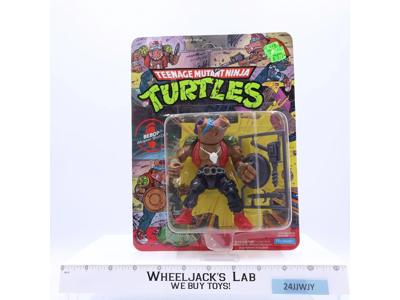 Bebop Teenage Mutant Ninja Turtles TMNT 1988 Playmates Figure UNPUNCHED MOSC