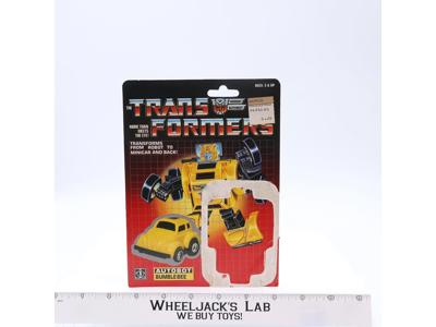Bumblebee Cardback 1984 Vintage Hasbro G1 Transformers Action Figure