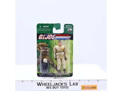 Dusty Valor vs Venom GI Joe 2004 Hasbro Desert Warfare NEW MOSC SEALED
