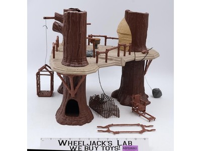 Endor Ewok Village 100% Complete Star Wars ROTJ 1983 Kenner Vintage Playset