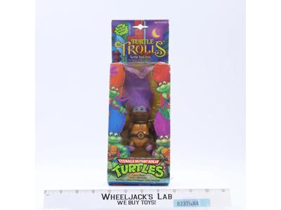 Turtle Troll Don 100% Complete Ninja Action TMNT 1992 Playmates Figure NEW
