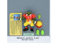 T.D. Tossin' Leo 100% Complete Teenage Mutant Ninja Turtle 1991 Playmates