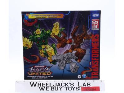Doom 'n Destruction 3-Pack Transformers Legacy United 2024 Hasbro NEW SEALED