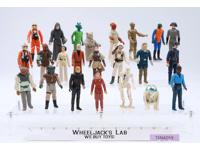 Lot of 23 (#4) Star Wars 1970s-1980s Kenner Vintage Action Figures