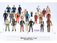 Lot of 23 (#6) Star Wars 1970s-1980s Kenner Vintage Action Figures