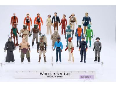 Lot of 23 (#3) Star Wars 1970s-1980s Kenner Vintage Action Figures