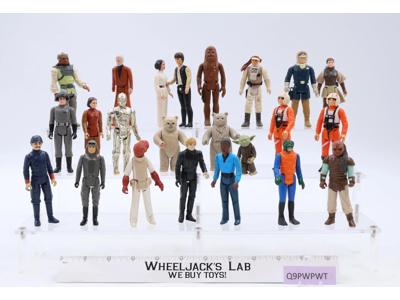 Lot of 23 (#5) Star Wars 1970s-1980s Kenner Vintage Action Figures