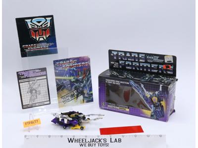 Shrapnel 100% Complete W/BOX 1985 Vintage Hasbro G1 Transformers Action Figure