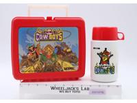 Cowboys of Moo Mesa Lunch Box w/ Thermos 1992 R.E. Bee
