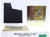 Zelda II Adventure of Link Nintendo Entertainment System NES Gold 1988 Tested