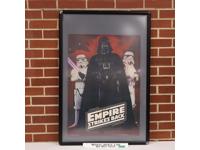 Darth Vader W/ Stormtroopers Star Wars ESB 1980 Vintage Poster 28 x 20