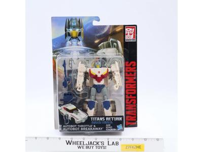 Throttle & Breakaway Transformers Titans Return 2016 Hasbro Figure NEW SEALED