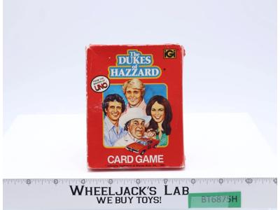 Dukes Of Hazzard Card Game Complete 1981 iGi Warner Bros