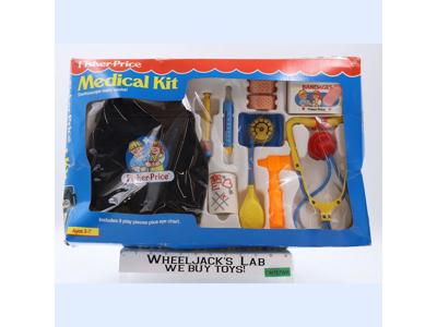 Medical Kit Doctor 1991 Fisher Price Vintage Preschool Pretend Play Toy NEW MIB