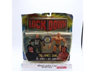 The James Gang BG & Kip WWE TNA Lockdown 2006 Marvel Toys NEW SEALED