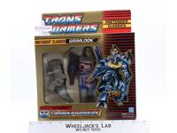 Pretender Grimlock W/BOX & INSERT UNUSED STICKERS 100% Complete G1 Transformer