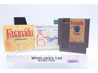 Faxanadu w/ Manual Nintendo Entertainment System NES 1989 Tested
