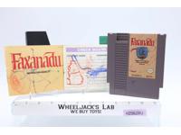 Faxanadu w/ Manual Nintendo Entertainment System NES 1989 Tested