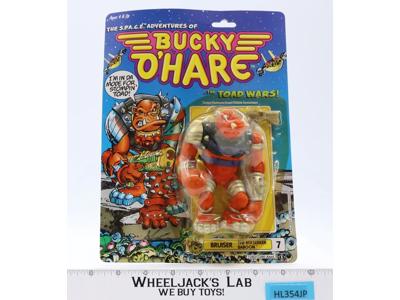 Bruiser Bucky O' Hare Toad Wars 1990 Hasbro Vintage Action Figure NEW MOSC