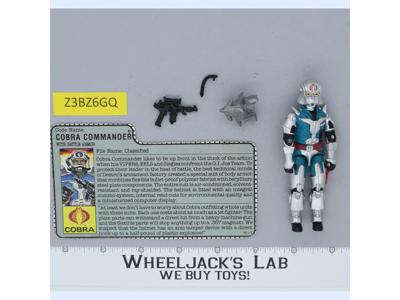 Cobra Commander V3 100% Complete G.I. Joe 1987 Hasbro Vintage Action Figure