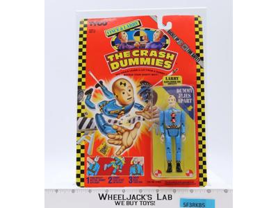Larry The Incredible Crash Dummies 1991 Tyco Action Figure NEW MOSC SEALED