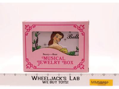 Belle Musical Jewelry Box 6x4x3.5 Beauty and the Beast Disney NEW MINT