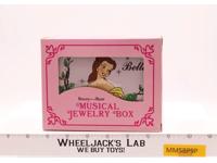 Belle Musical Jewelry Box 6x4x3.5 Beauty and the Beast Disney NEW MINT